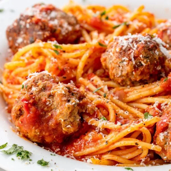 Extra Protein Spaghetti & Meatballs
