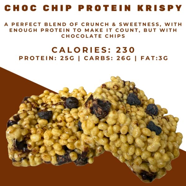 Choc Chip Protein Krispy