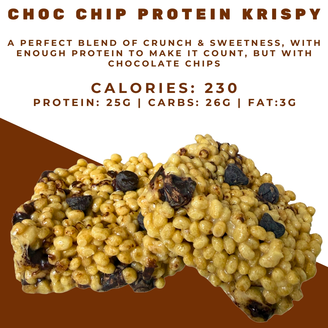 Choc Chip Protein Krispy
