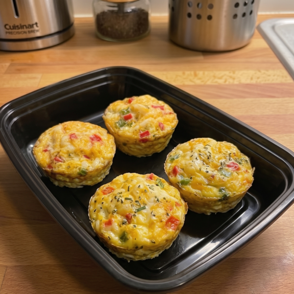 Hash Brown, Bacon , & Cheese Bites
